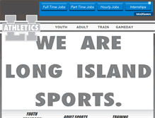 Tablet Screenshot of liathletics.com
